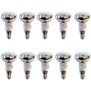 NCC-Licht 10 stuks reflectorlamp R50 mat E14 25W warm wit dimbaar 230V