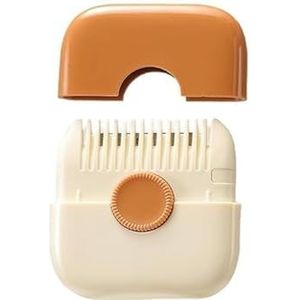 Trimpocket Hair Trimmer/Comb Kids,2 in 1 Trimpocket Hair Trimmer/Comb Kids with Blades,Split End Trimmer,Split End Trimmer with Blades 2 in 1 Dual-Side Design, Blades Replaceable(Orange)