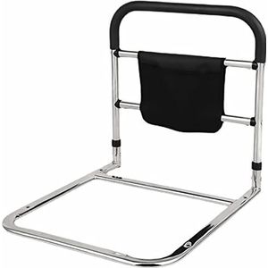 Bedhekken, bedleuning, leuning van roestvrij staal, bedhek, opstahulpmiddel for ouderen