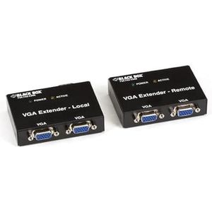 Black Box VGA EXTENDER KIT AC555A-R2, 1024 x 768 pixels, 768560 (AC555A-R2, 1024 x 768 pixels, AV transmitter & receiver, 152.4 m, Wired, Black)