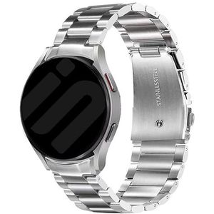 Strap-it Samsung Galaxy Watch 6 Classic 47mm titanium bandje (zilver)