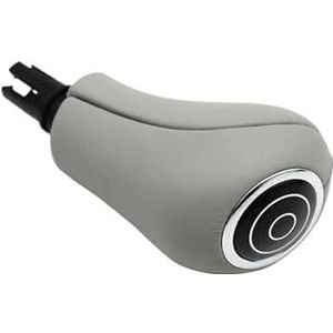 Auto Versnellingspookknop Versnellingspookknophoes Voor Mercedes Voor Benz C-Klasse GLK AMG W204 W212 W207 X204 C204 C63 C300 C250 C350 Schakelpookhendel(Gray,Knob)
