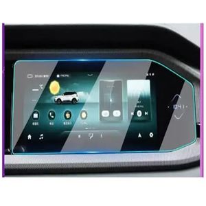 Navigatiebeschermfolie Voor Kaiyi X3 2022 2023 Gehard Glas 10.25 Inch Auto Infotainment Radio Gps-navigatie Screen Protector Film Autonavigatiefilm(Kleur:PURPLE)