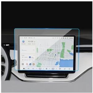 Displaybeschermfolie Voor Volvo EM90 2025 15,4 Inch Krasbestendige Geharde Auto Navigatie Schermbeschermer Met Transparante Veegfolie(Navigation Film 15.4"")