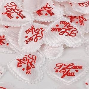 Feestdecoraties mix kleur 100 stuks 2 ~ 3,5 cm spons hart bruiloft confetti gooien bloemblaadjes voor liefde bruid Valentijnsdag cadeau feestkamer decoratie (kleur: 35 x 30 mm wit)