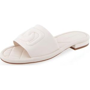 Aerosoles Dames Jilda schuifsandalen, Eggnog Leather, 40 EU