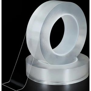 Keuken Badkamer Wastafel Waterdichte Tape Toilet Schimmelbestendige Tapes Sterke zelfklevende Transparante Tape Hoek Kloof Afdichting Strip-Transparant-30mm-10M
