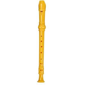 8 Gaten ABS Klarinet Kleurrijke Fluit Instrument Muziek Sopraan Klarinet blokfluit (Color : Yellow)