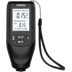 HW-400 Digitale lakdiktemeter 0-2000UM digitale lakmeter autolakdiktemeter voor FE & NFE