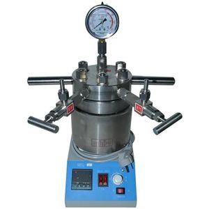 Autoclaaf, CDF-0.25L Hydrothermische Synthese Autoclaaf Reactor 10Mpa Tafelblad Ho Druk Roestvrijstalen Reactieketel 1pc