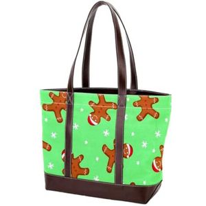 Laptop Tote tas met grappige dinosaurussen met palmbladeren patroon,Draagtassen Casual Canvas Business Werk Tote tas Aktetas voor Computer School Office