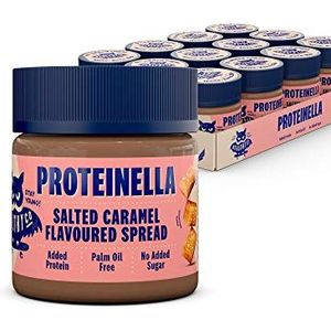 HealthyCo - Proteinella Spread met Gezouten Karamelsmaak 200g Zonder Toegevoegde Suiker, Zonder Palmolie en met de Beste Proteïne
