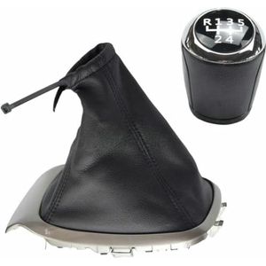 JQHXFDC Auto Versnellingspookknop, Auto 5-versnellingspook Versnellingspookknop voor Chevrolet voor Aveo voor Sonic T300 2011-2015