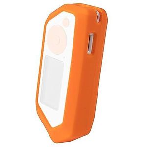 Nieuwe siliconen hoes voor Flipper Zero, duurzaam, schokbestendig, zachte beschermhoes voor spelconsole, anti-kras gameconsoles, beschermhoesjes, accessoires voor Flipper Zero (wit/oranje)