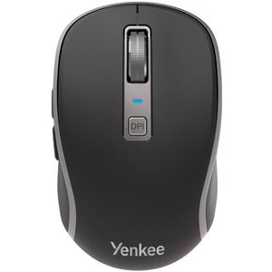 NOBLE - Draadloze Oplaadbare Muis - Zwart - 2.4G + Bluetooth