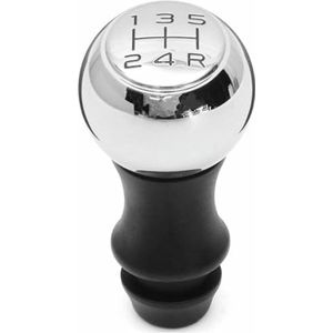 ZVFZGFGR Auto Versnellingspookknop, Versnellingsbak, Lederen Pook, Handgeschakelde Pook voor Peugeot 107 207 307 407 301 308 2008 3008 voor Citroen C2 C3 C4