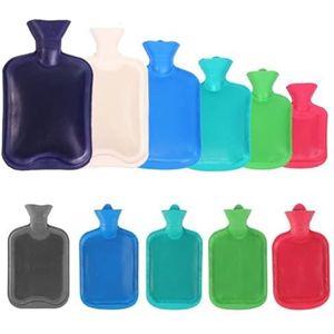 Hot Water Bottle Cover voor Bed 2000ML 1000ML Herbruikbare Handwarmer Heat Pack Periode Pijn Vesten 2L-1Pc Willekeurige Kleur