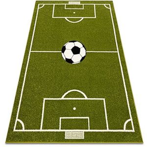 Tapijt Mundial voetbalveld, voetbal - groen 120x170 cm