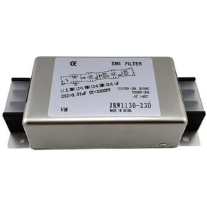 Emi auto on-board power filter reiniger 220V380V AC audio audio anti-interferentie (kleur: omvormer uitgang 380V JRW1130-23D)