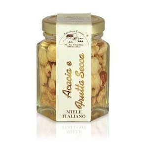 Apicoltura Cazzola - Honing met gemengde noten - Pot van 120 g (pak van 2 x 120 g)