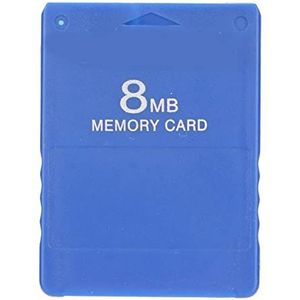 Snelle Geheugenkaart 8 MB, FMCB1.966 Draagbare Geheugenkaart voor Externe Geheugenkaart Plug-in en Speel Efficiënte Gaming-geheugenkaart(blauw)