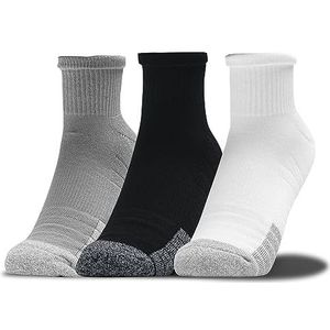 Under Armour - Heatgear - Half Lange Sokken - Veelkleurig - 3 Eenheden