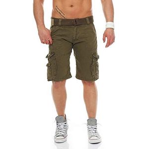 Geographical Norway Cargoshorts Geographical Norway Herren Shorts PARK (mit abnehmbarem Gürtel
