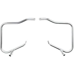 Motorfiets Bagagedrager Voor Touring Voor Road King Voor Road Glide FLHR FLHTCU Voor Electra Glide 2014-2024 Motorfiets Zadeltassen Beschermbeugel Motorcylce Bagagerek(Chrome)