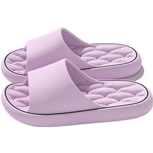 Slippers, Comfortabele EVA-pantoffels for dames, binnen en buiten | Zachte sandalen for ontspanning,voor dames en heren(PURPLE,41 EU)