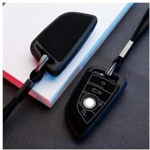 Autosleutelhangerafdekking Voor Bmw X3 X5 X6 Lederen Autosleutel Case Cover 1 3 5 7 Serie F30 F34 E60 E90 F10 E34 E36 F20 G30 F15 F16 Sleutel Shell(9)