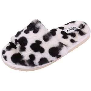 Disney - Mickey Mouse - Pantoffels - Zwart-beige - Zacht Materiaal