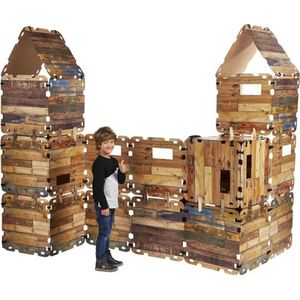 Fantasy Forts - Mega Set - Speelhuisje - 32 Platen - 32 Clips - 72 Klittenband stukjes