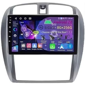 9 Inch 2 Din Android 15 Autoradio voor Mazda/Haima Premacy 2001-2009 met CarPlay AHD Omgekeerd beeld Bediening op het stuur Bluetooth GPS navigatie FM Radio WiFi(C4 8+128G)