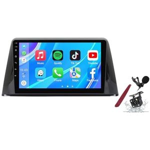 Android 14 Autoradio Sat Navi voor P-eugeot 308 (2016-2018) 9 Inch Touchscreen Multimedia Speler met Draadloze Carplay GPS Navigatie FM RDS Bluetooth 5G-WiFi SWC DSP,M100s
