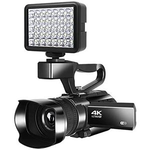 Videocamera Camcorder 4K Camcorders videocamera's opname met wifi 30x digitale zoom vlogging camera IR Night Vision draagbare digitale camera Multifunctionele vlogcamera(32G SD card,RX-100-Light)