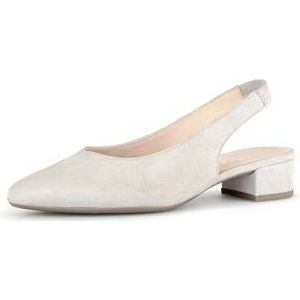 Gabor Dames slingpumps, damesschoenen met hak, Zand 62, 35 EU