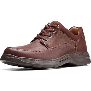Clarks Un Brawley Lace Mannen Veterschoenen, Bruin, 43 EU