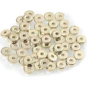 100/200/300pcs 4/5/6mm Ster Ronde CCB Kralen Goud Zilver Kleur Losse Spacer kralen Voor Sieraden Maken Bevindingen DIY Accessoires-15-200pcs