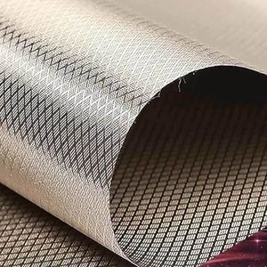 RF-afschermingsstof, Faraday-stof EMF RFID-afscherming Zilver Goud Meerdere maten(Silver,6x1.1m)