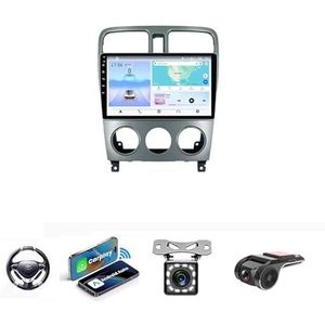 Android 13 2 DIN Autoradio Stereo 9 inch Screen voor Subaru Forester SG 2002-2007 GPS Navigatiesysteem FM AM RDS DAB+ Radio Carplay Android Auto Qualcomm BT 5.0 Dolby DTS(NF-1 4Core 1+32G)