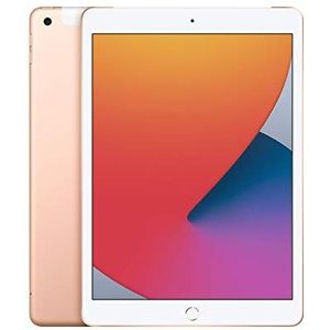2020 Apple iPad (10.2-inch, Wi-Fi + Cellular, 32GB) Gold (Refurbished)
