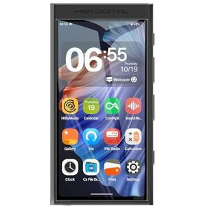 HiBy - M300 - Digitale Audiospeler - Zwart - 32 GB - Android 13 OS - Bluetooth