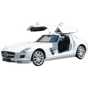 1:24 Voor Mercedes-Benz SLS Legering Auto Diecasts & Speelgoedvoertuigen Auto Model Speelgoed Voor Kinderen (Color : B, Size : With box)