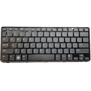 Laptop Toetsenbord Voor For Inspiron MINI DUO 1090 Verenigde Staten Lay-out Colour Zwart
