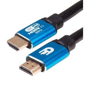 Drivv. Premium HDMI Kabel 2.1 - Ultra HD High Speed 8K - HDMI naar HDMI - Xbox Series X & PS5-5 meter - Blauw