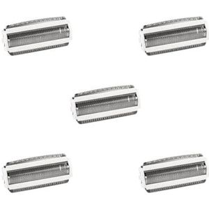 5 Set Opvouwbare Elektrische Terug Scheerapparaat Body Ontharing Tool Trimmer Scheermes Hoofden