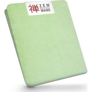 ZEN – Spanhoes voor massagestoelen – zacht badstof hoeslaken voor cosmetica-, therapie- en behandelingsligstoelen – lighoes wasbaar op 60 ° – Massage Accessoires (mintgroen)