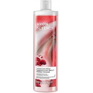 Avon Senses Douchecrème Irresistible, Kokosmelk & Framboos, 500 ml