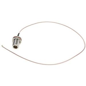 Othmro 50 cm/20 1 stks U.fl/IPEX PCI naar N Vrouwelijke Coaxiale Kabel voor Draadloze Routers PCIe Netwerk Extension WiFi WAN Repeater Laag Verlies