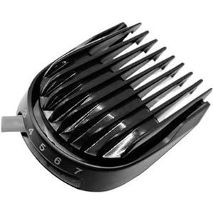 Qertyooy 3-7mm Verstelbare Baard Draaibare Kam voor BT1208 BT1209 BT1210 BT1217/70